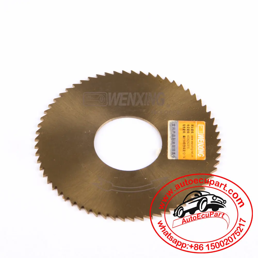 No:0020 70*1.3*25.4Mm Wenxing Key Cutting Machine Cutter Right Thin Saw Blade 1
