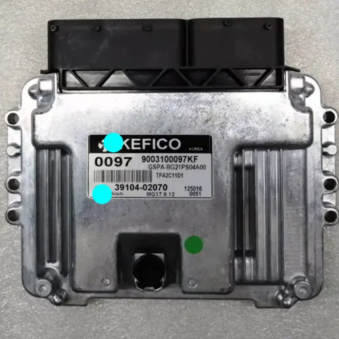 New 0097 Mg17.9.12 Ecu 39104-02070 Ecm For Hyundai Kia Electric Control Module 3910402070 1