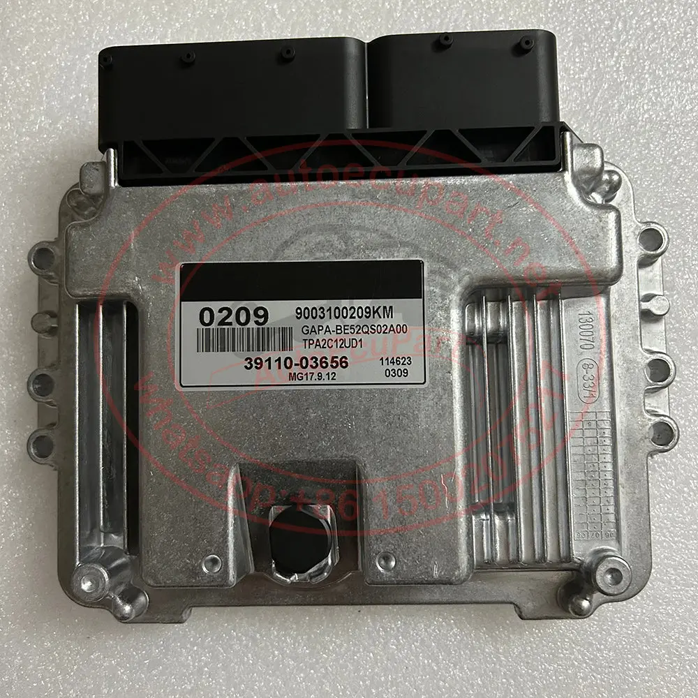 New 0209 Mg17.9.12 Ecu 39110-03656 Ecm For Hyundai Kia Electric Control Module 3911003656 1