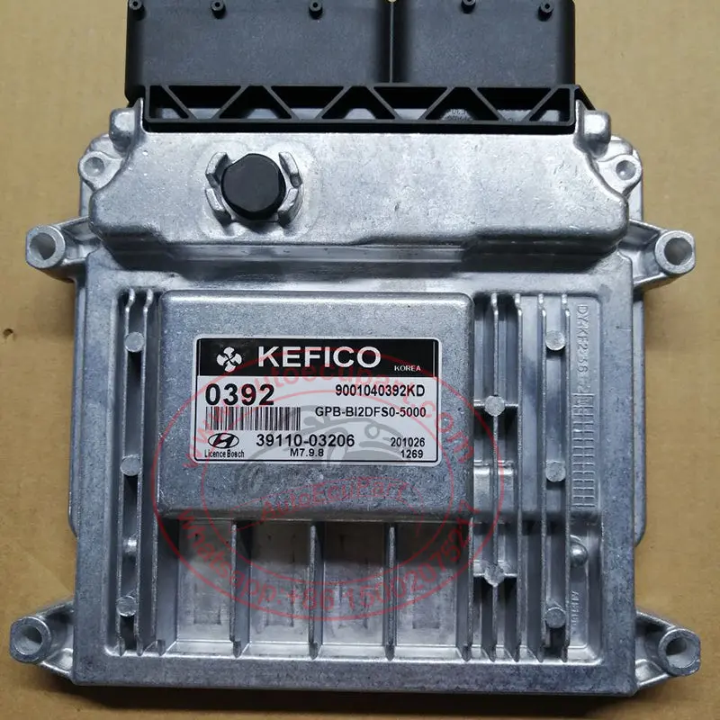 New 0392 M7.9.8 39110-03206 Ecu For Hyundai I20 Electronic Control Module 3911003206 Ecm 1
