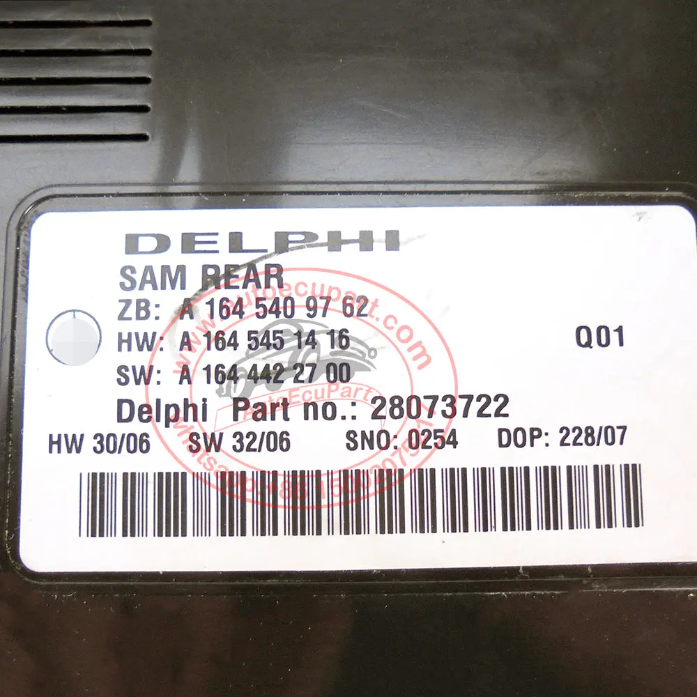 New 1645409762 Rear Sam Module For Mercedes Ml350 Ml280 W164 A1645409762 (Plug And Play) 2