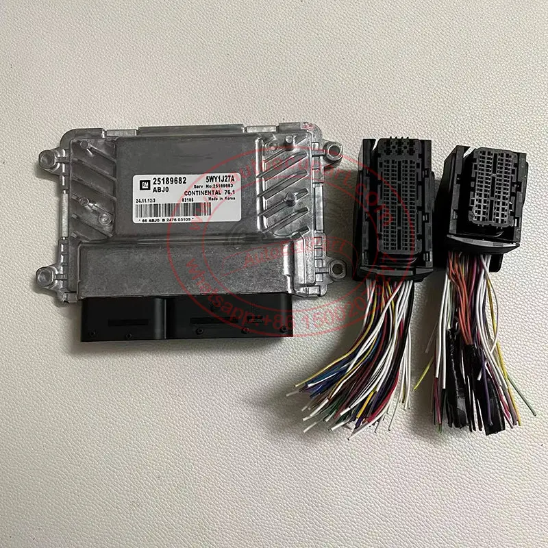 New 25189682 Continental Ecu 5Wy1j27a+ 2Pcs/Set Connectors For Chevrolet Cruze Electronic Control Unit 1