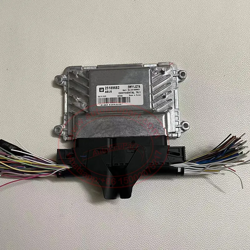 New 25189682 Continental Ecu 5Wy1j27a+ 2Pcs/Set Connectors For Chevrolet Cruze Electronic Control Unit 4