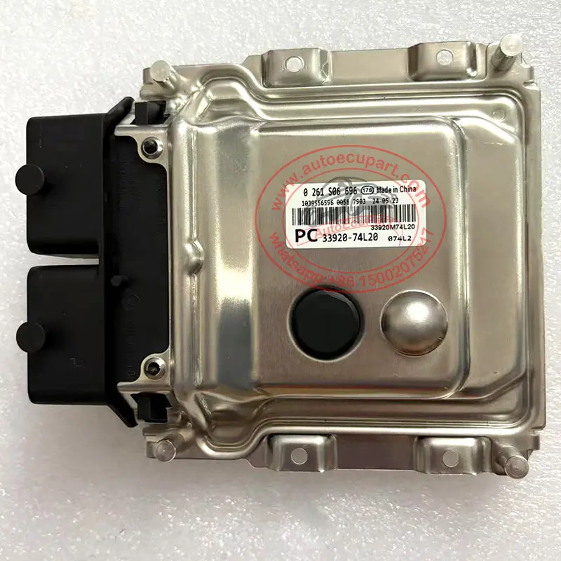 New 33920-74L20 Ecu 0261S06696 For Suzuki Swift 1.6 Engine Control Unit 33920M74l20 1