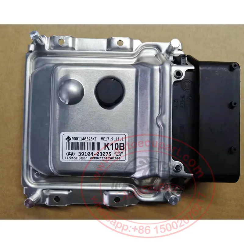 New 39104-03075 K10b Me17.9.11 For Hyundai Elantra Verna  Electronic Control Unit 3910403075 1