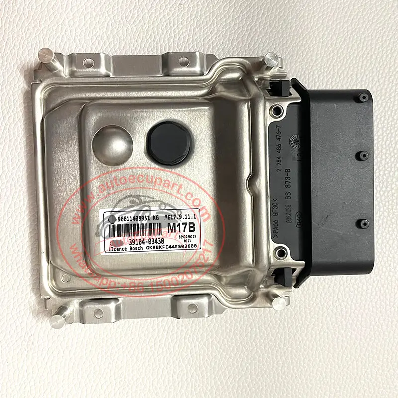 New 39104-03430 M17b Ecu Me17.9.11.1 For Hyundai Accent Electric Control Unit 3910403430 Ecm 1