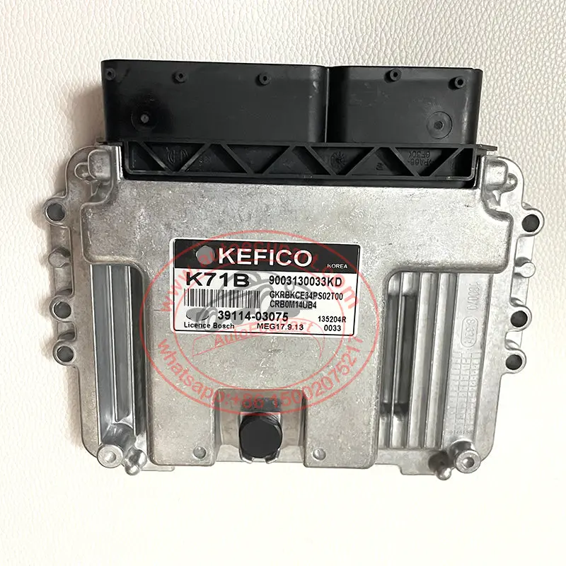 New 39114-03075 K71b Ecu Meg17.9.13 For Hyundai Kia Electric Control Unit 3911403075 Engine Computer 1