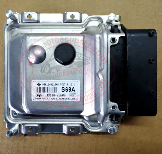New 39128-2B600 S69a Ecu Me17.9.11.1 For Hyundai Veloster Electric Control Unit 391282B600 Ecm 1