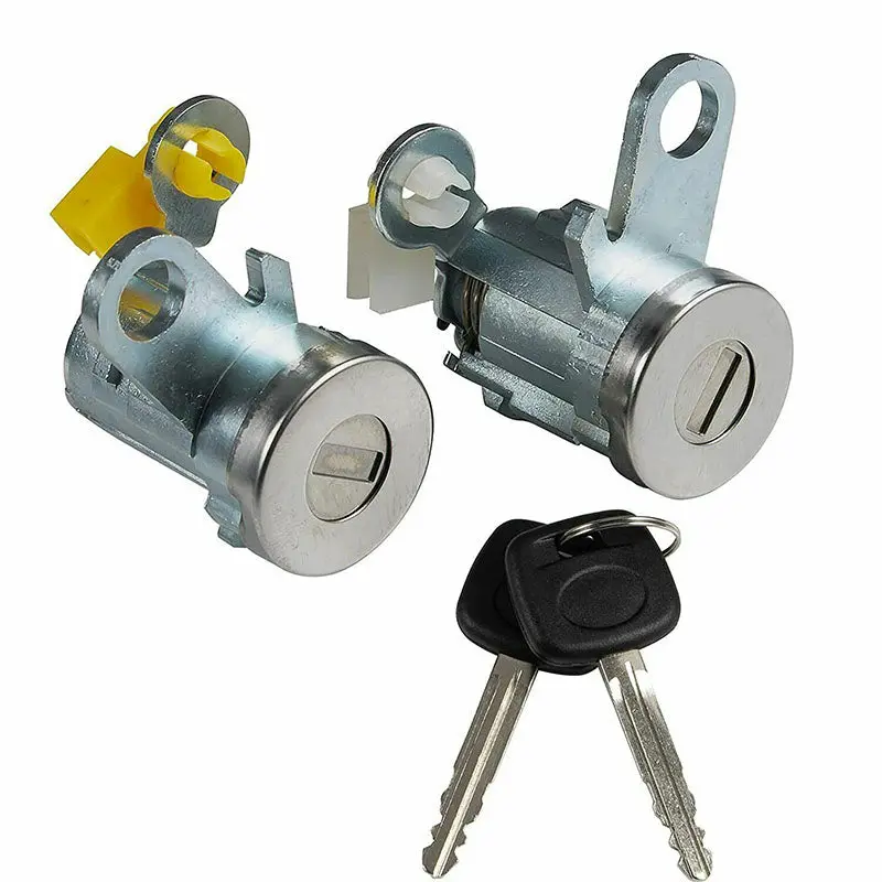 New 6905135070, Dl-107, Dl108r Door Lock Cylinder Set Kit With Keys Fit For 1995-2004 Toyota Tacoma Front Pair 1