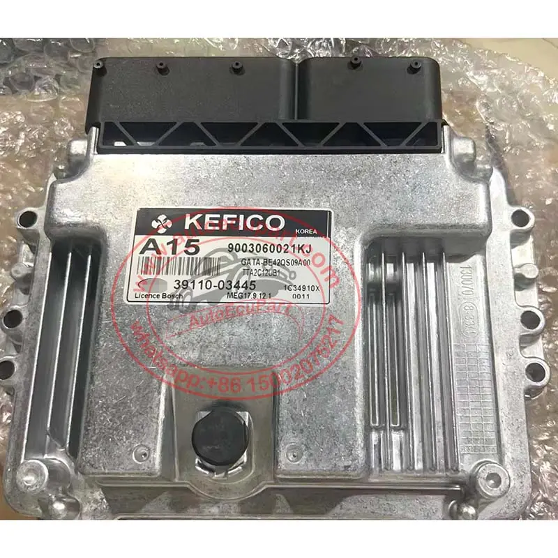 New A15 39110-03445 Ecu Meg17.9.12.1 For Kia Picanto 3911003445 Electric Control Unit 1