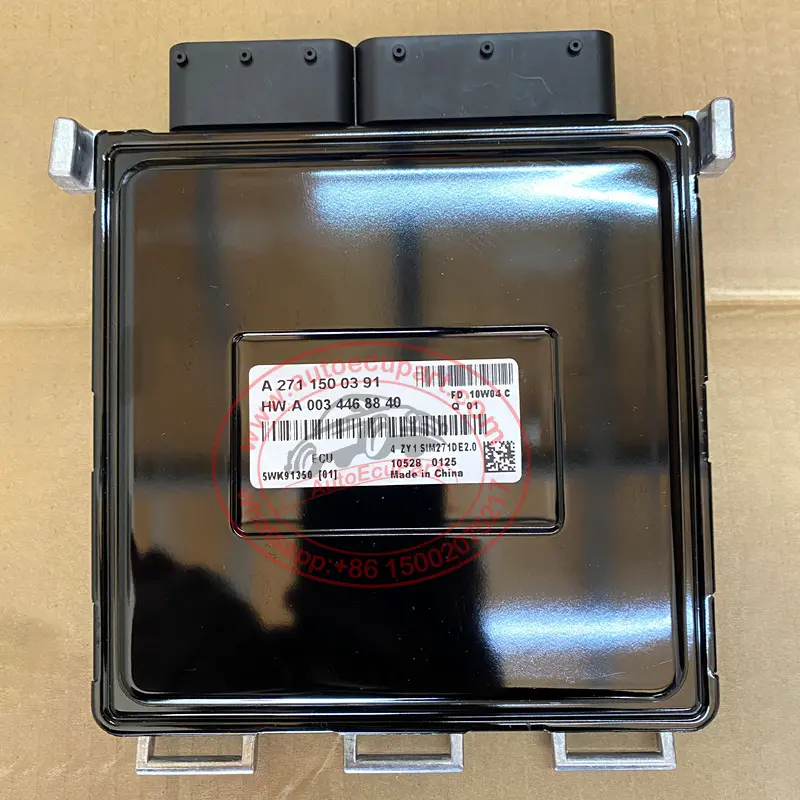 New A2711500391 Sim271de2.0 4Zyl Ecu For Mercedes Benz W204 C250 Slk250 1.8L Ecm Engine Computer Module  (A271 150 0391) 1