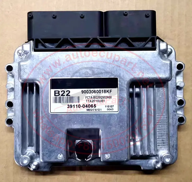 New B22 Meg17.9.12.1 Ecu 9110-04065 For Kia Picanto 2012-2016 Electronic Control Unit 911004065 Ecm 1