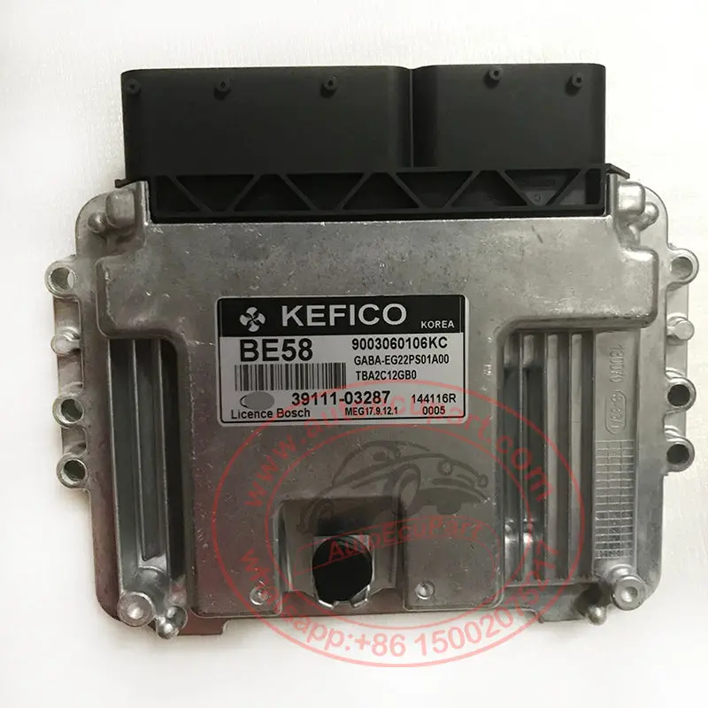 New Be58 Meg17.9.12.1 Ecu 39111-03287 Engine Control Module For Hyundai Kia 3911103287 1