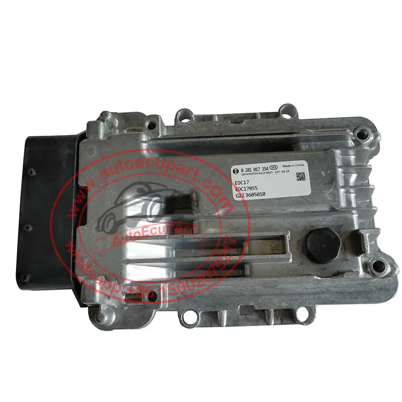 New Bosch Ecu Engine Computer 0281017354 Edc17c55 For Jmc Jiangling Isuzu 1