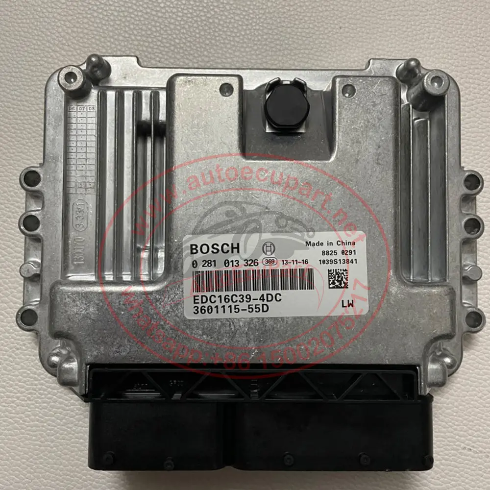 Original New 0281013326 Bosch Engine Computer Ecu Edc16c39-4Dc For Dongfeng Foton 498 Diesel Engine Jbc Ca4dc2 1
