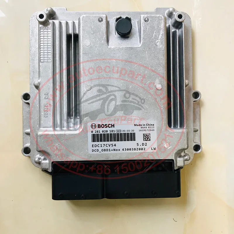 New Bosch Engine Computer Edc17 Edc17cv54 Ecu 0281020181 0 281 020 181 For Dongfeng Dollyka Jianghuai Chao Chaiguo 1