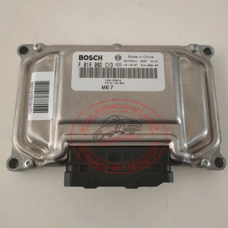 New Bosch Engine Ecu Me7 F01r00dcy3 Fa7a-18-881 (F 01R 00D Cy3) For Haima M6 1.5T Electronic Control Unit 1