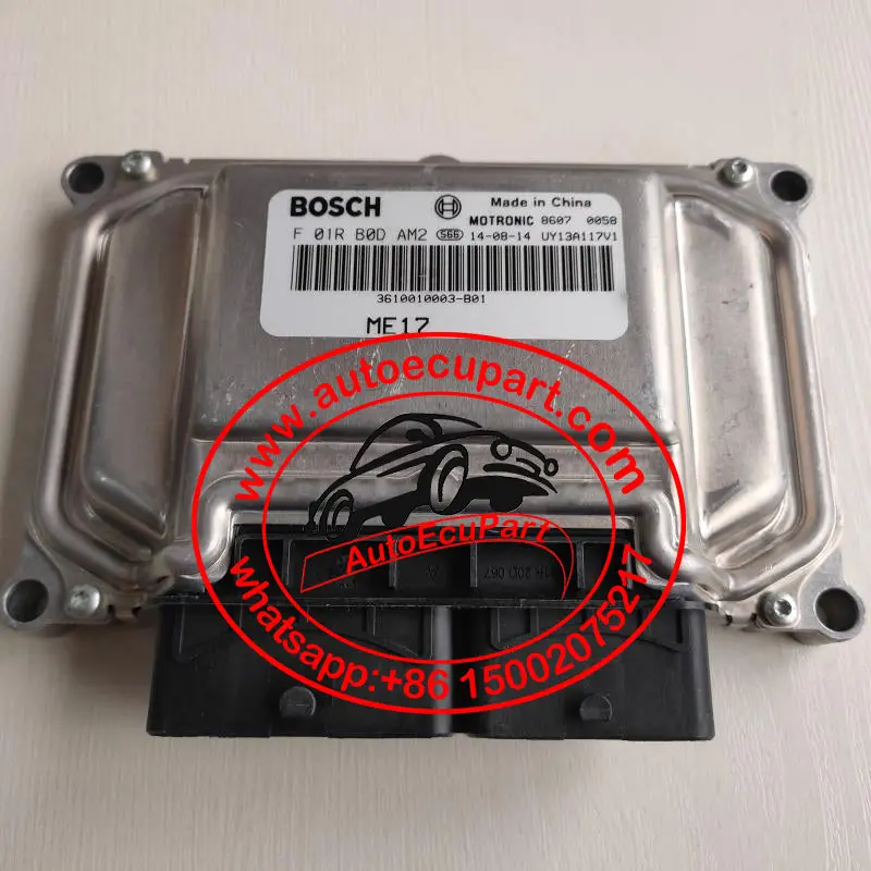 New Bosch M17 Ecu F01rb0dam2 3610010003-B01 For Zotye Z700 1