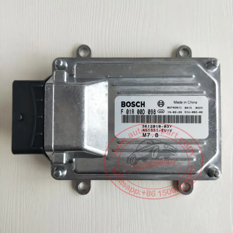 New Bosch M7.8 Ecu F01r00d098 3612010-03Y For Zotye 5008 2008 4G13s1 1