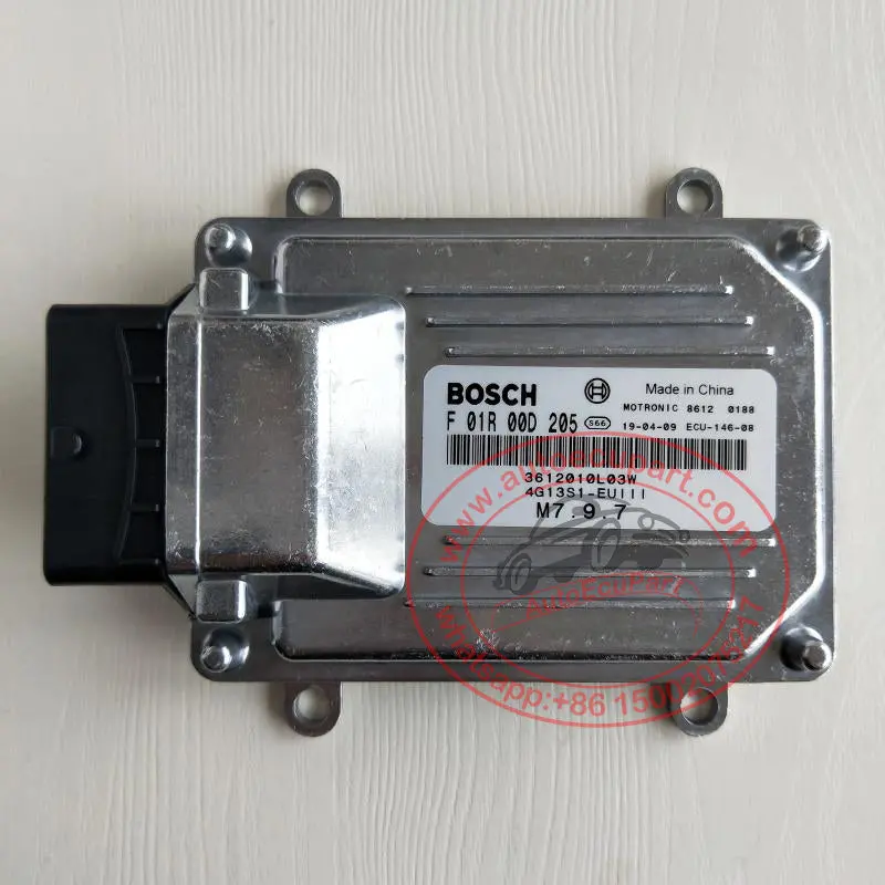 New Bosch M7.9.7 Ecu F01r00d205 3612010Lo3w For Zotye 4G13s1 1