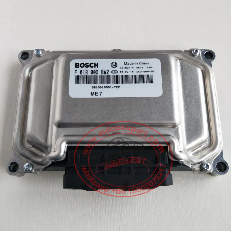 New Bosch Me7 Ecu F01r00dbw2 3610010001-T22 For Zotye 1