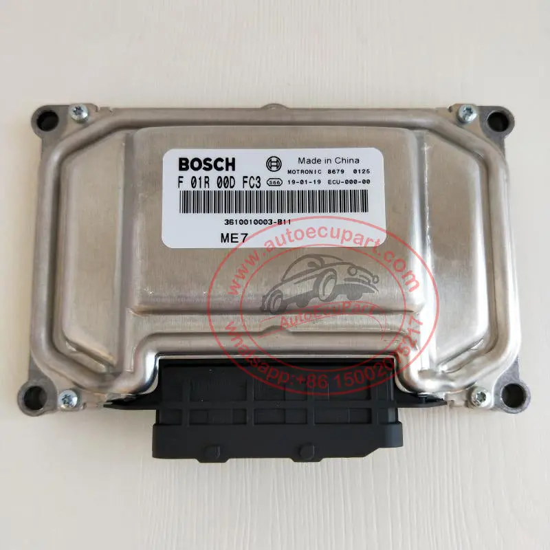 New Bosch Me7 Ecu F01r00dfc3 3610010003-B11 For Zotye T600 Nse15t 1