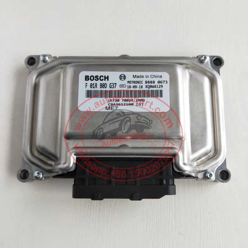 New Bosch Me7 Ecu F01rb0dg37 Cba3612100 For Lifan 720 1