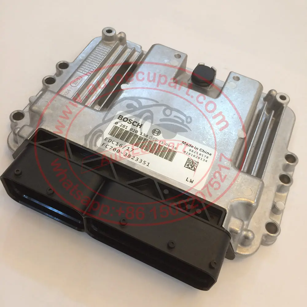 New Bosch 0281020134 Edc16/17 Diesel Engine Computer Ecu For Dfm Dongfeng Yuchai Yutong Bus 1