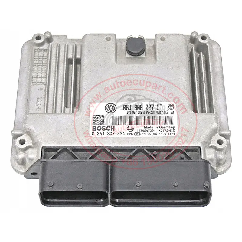 New Bosch 06J907309a Ecu For Vw Jetta Vento 2.0 Tsi (06J 907 309 A) Ecm Module Engine Computer 1
