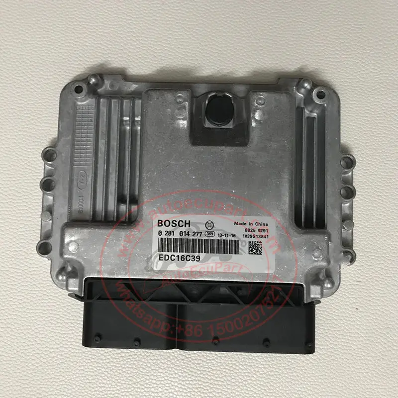 New 0281014277 Bosch Edc16c39 Ecu (0 281 014 277) For Foton Ollin Diesel Bj493 Engine Computer Electronic Control Module Ecm 1