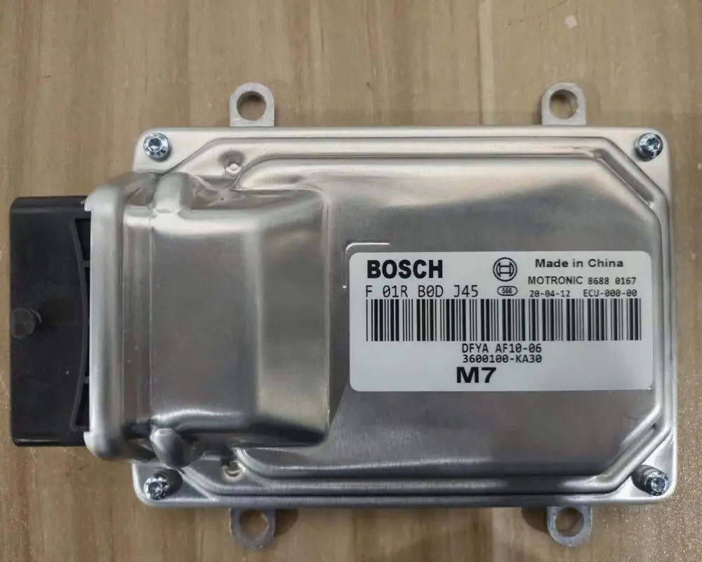 New Bosch M7 Ecu 3600100-Ka30 F01r00dj45 For Dfsk K07 Dongfeng V27 V29 Af10-06 Engine Computer 1