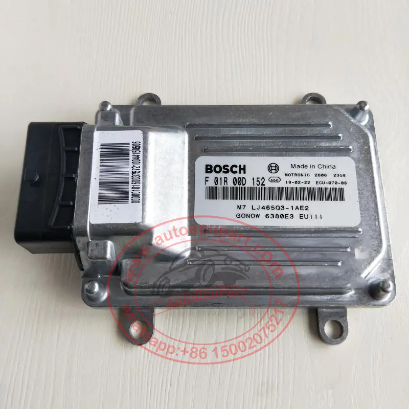 New Bosch M7 Ecu F01r00d152 Gonow6380e3 Lj465q3 (F 01R 00D 152) For Gac Gonow 1