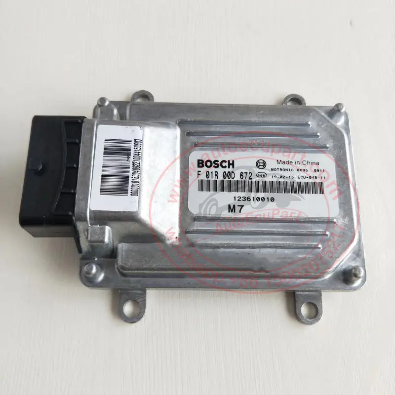 New Bosch M7 Ecu F01r00d672 123610010 For Baic Engine Computer (F01r00d672) 1