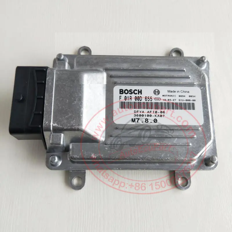 New Bosch M7 F01r00d656 3600100Kh01 Engine Computer For Dongfeng Dfsk (F 01R 00D 656)  Electronic Control Unit 1