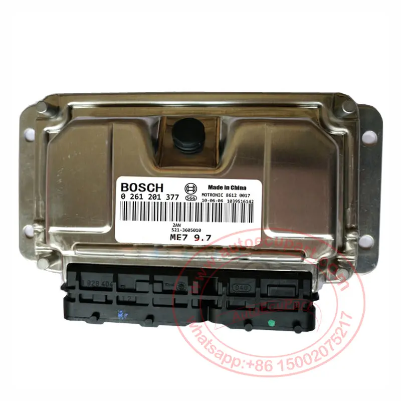 New Bosch M7.9.7 Ecu (S21-3605010) S213605010 0261201377 For Chery Qq6 Engine Computer Ecm (0 261 201 377) 1