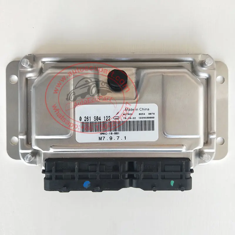 New M7.9.7.1 Ecu 0261S04122 Hmkc-18-881 (0 261 S04 122) Engine Control Unit For Haima Happin Family 1