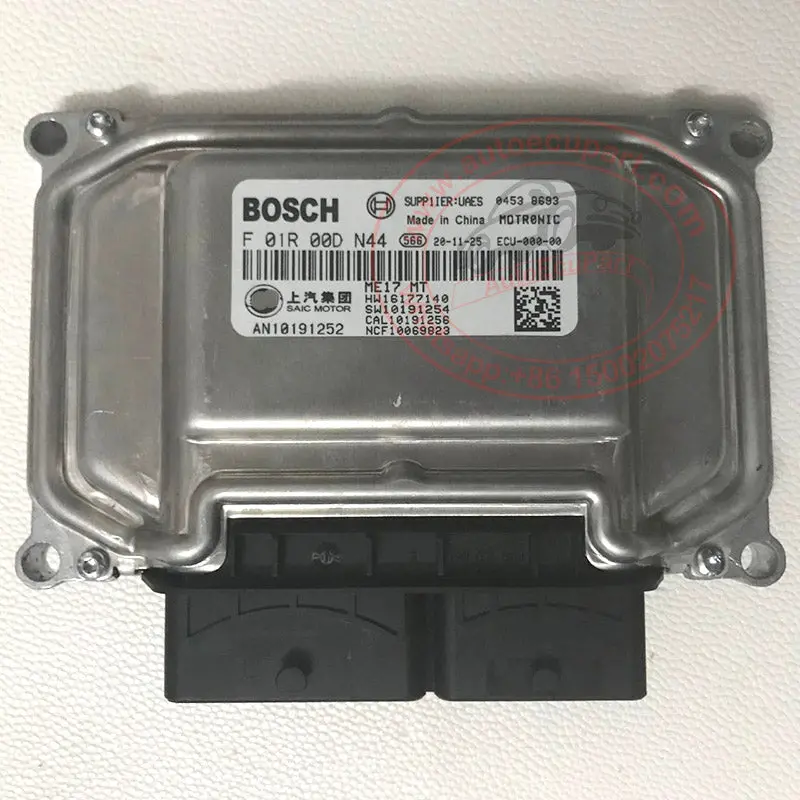 New Bosch Me17 Ecu F01r00dn44 An10191252 For Mg Engine Computer Ecm (F 01R 00D N44) 1