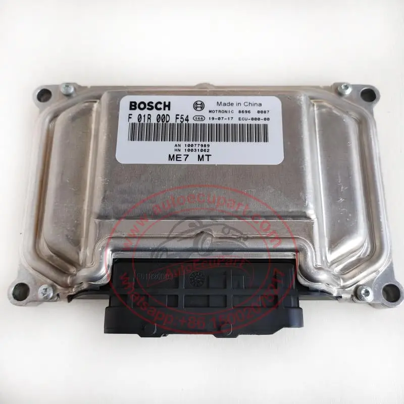 New Bosch Me7 Ecu An-10077989 F01r00df54 (F 01R 00D F54) For Mg Roewe Engine Computer 1