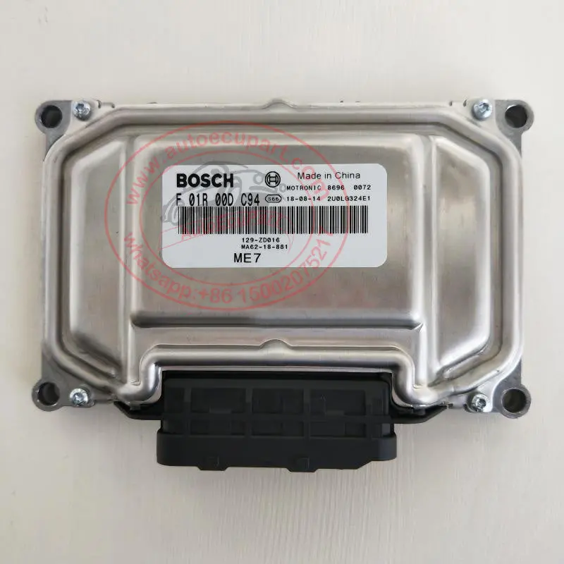 New Bosch Me7 Ecu F01r00dc94 Ma62-18-881 (F 01R 00D C94) For Haima 3 Engine Computer 1