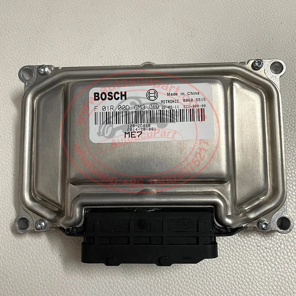 New Me7 Ecu F01r00dgm3 Fb14-18-881 (F 01R 00D Gm3) Engine Control Unit For Haima 474Q-C 1