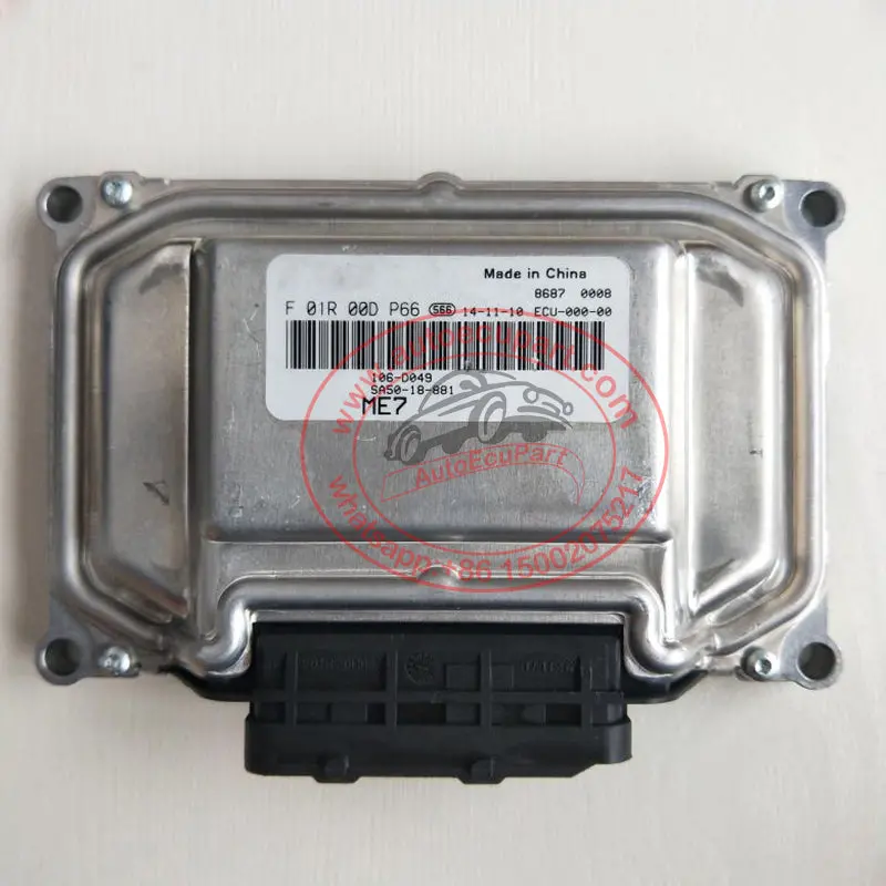 New Me7 Ecu F01r00dp66 Sa50-18-881 106-D049 (F 01R 00D P66) Engine Control Unit For Haima S7 1