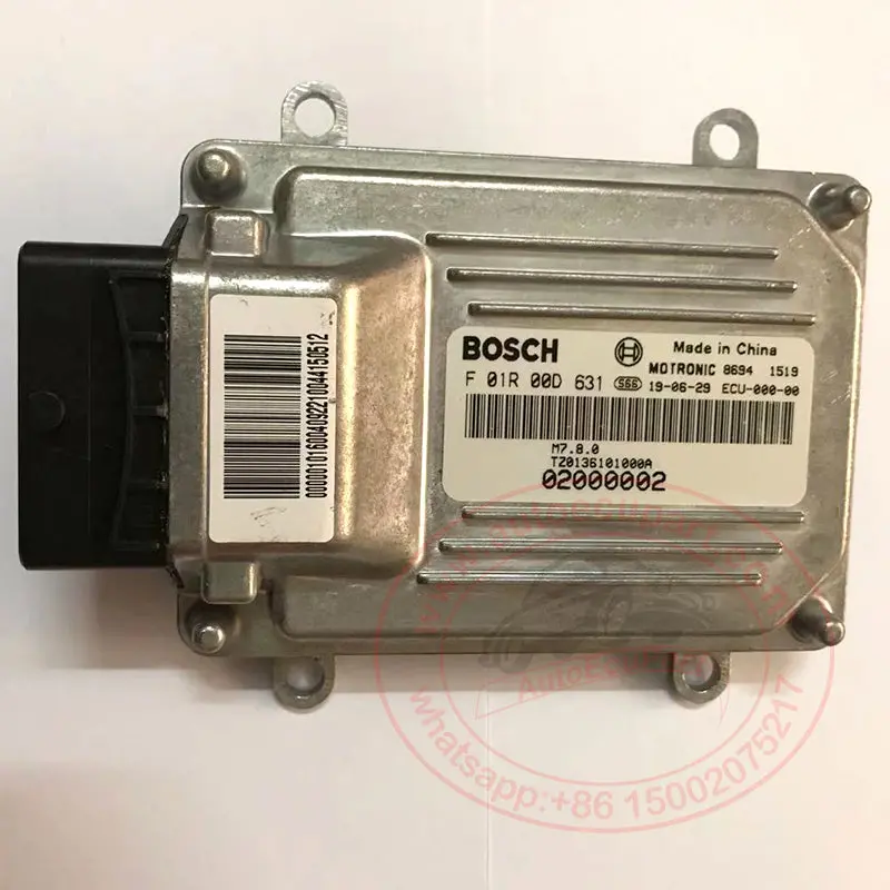 New Bosch Me7.8.0 Ecu F01r00d631 (F 01R 00D 631) Tz0136101000 For Sgmw Wuling, Autocraft Stj6400a 1