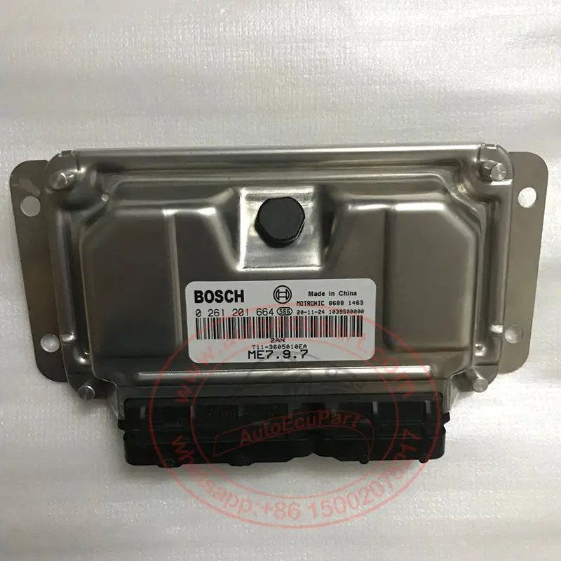 New Bosch Me7.9.7 Ecu 0261201664 T11-3605010Ea For Chery A5 Engine Computer Control Unit (0 261 201 664) 1