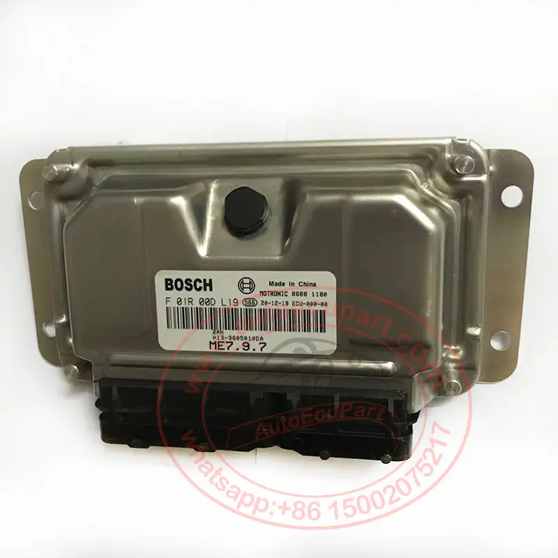 New Bosch Me7.9.7 Ecu F01r00dl19, H13-3605010Da For Chery Engine Computer (F 01R 00D L19) 1