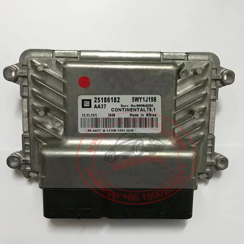 New Continental 76.1 Ecu Ecm 25186182 5Wy1j19b For Chevrolet Cruze Epica Engine Computer 1