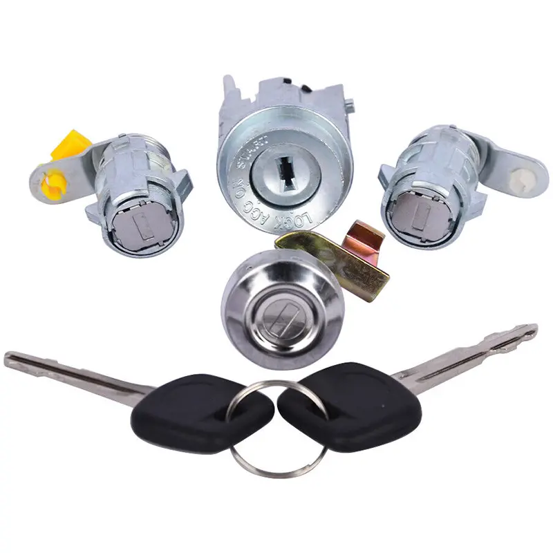 New D2191608 For Toyota Hilux Rn85 Ln106 Ln107 Yn110 1988-1997  Ignition Door Lock Barrel Set 1
