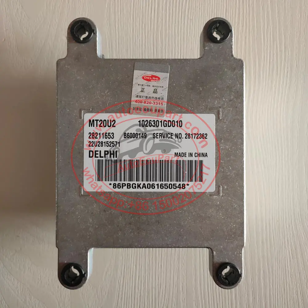 New Genuine Delphi Mt20u2 Ecu 1026301Gd010 28211653 B6000149 For Jac Rein 1
