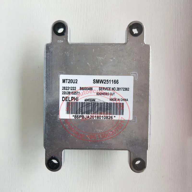 Original New Delphi Mt20u2 Ecu 28221222 / Smw251166 For Great Wall Haval H3 H5 2.0L/4G63s4m3 Engine Computer Ecm 1