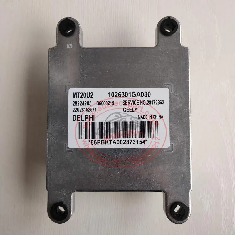 New Delphi Mt20u2 Ecu 28297152 / 28224205 B6000219 1026301Ga030 For Jac Refine 1