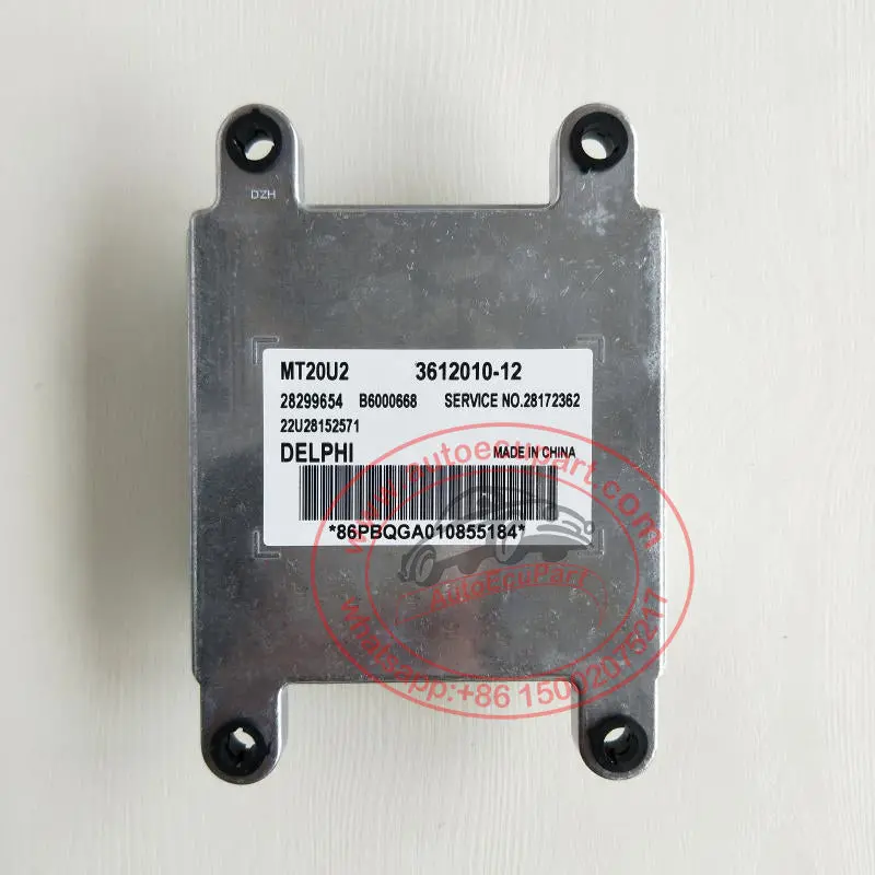 New Delphi Mt20u2 Ecu 28299654 3612010-12 B6000668 For Zotye 2008 1.3 1